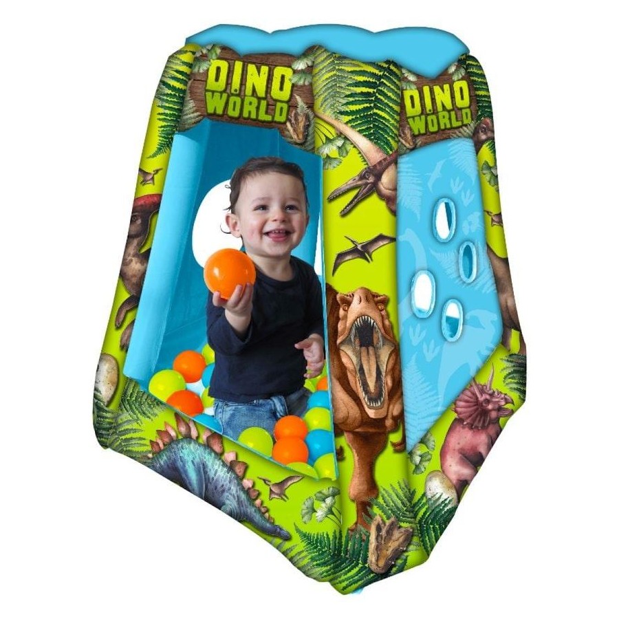 Inflatable Dinosaur Ball Pit with 20 Balls