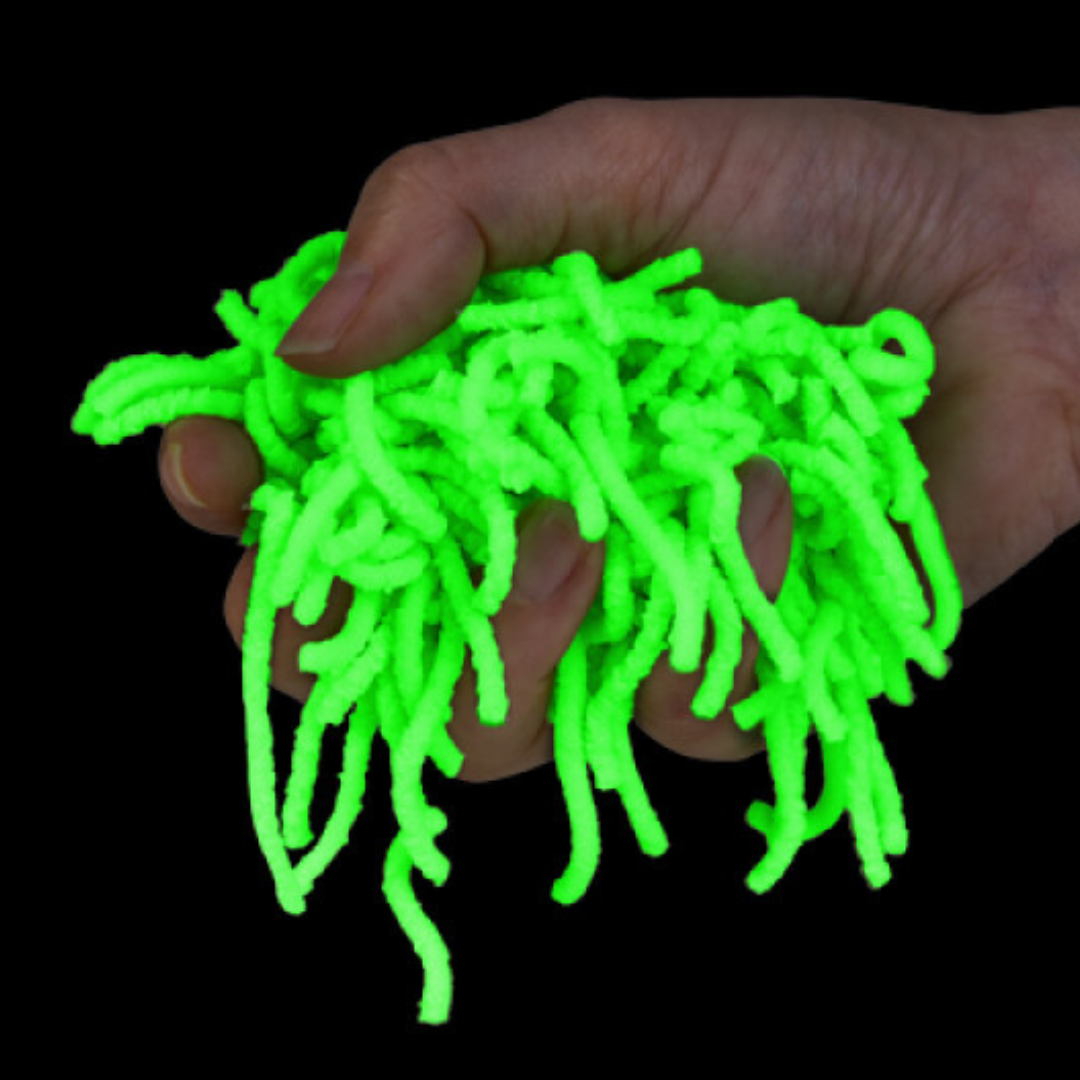 Glow in the Dark Squirmy Worms Sensory Toy