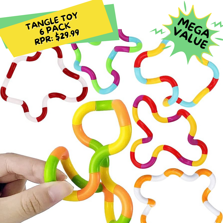 Tangle Fidget Toy 6 Pack – My Sensory Space