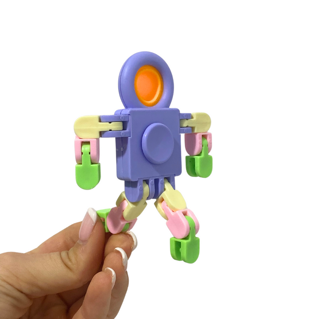 Spaceman Articulate Pop It Fidget Spinner