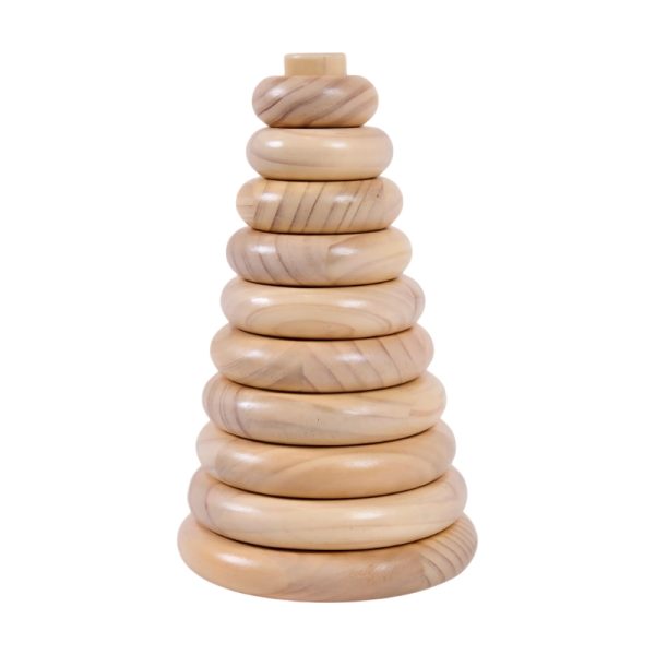 Wooden Stacking Ring Toy