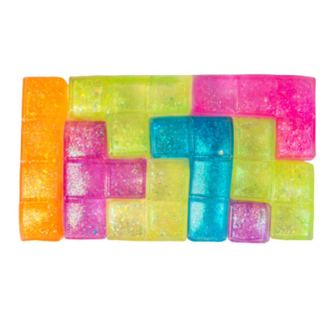 Tetris Squishy Puzzle Glow-in-the-dark
