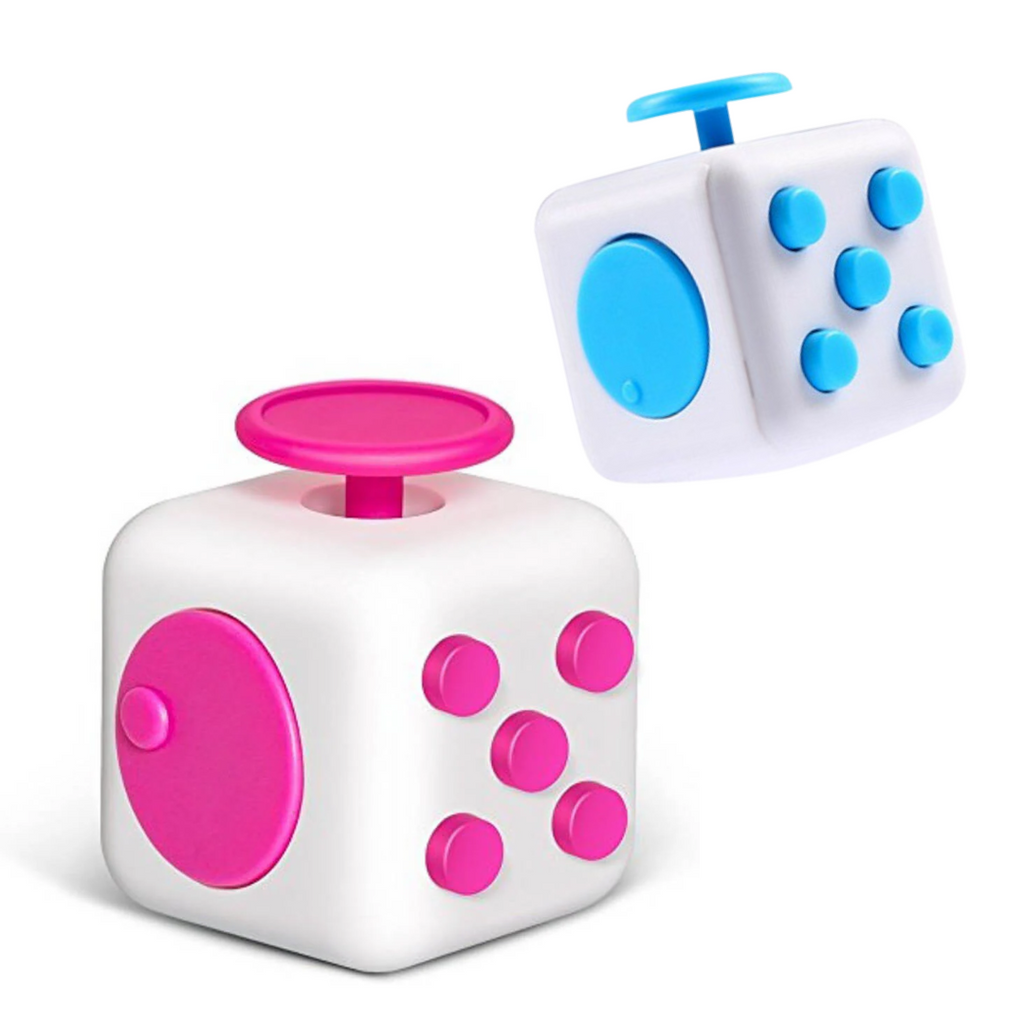 six side sided fidget cube toy sensory quiet