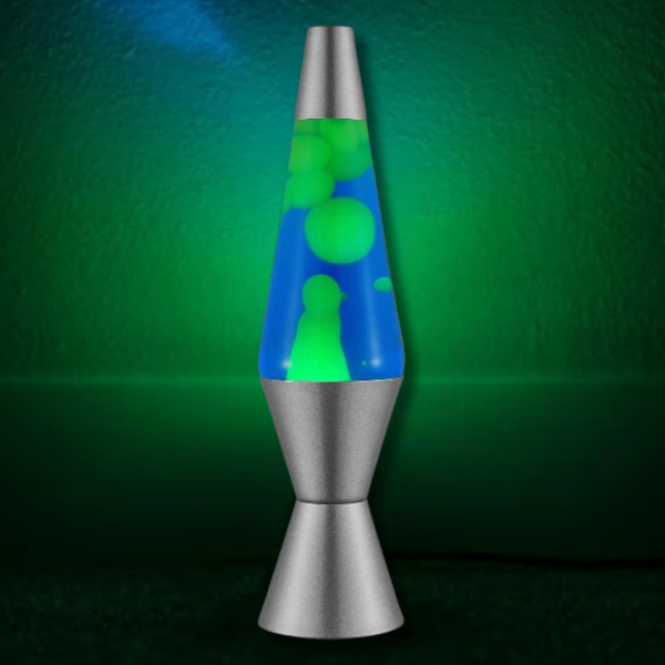 Lava Lamp 青と緑の光 Fluro Green & Blue Lava Lamp – My Sensory Space