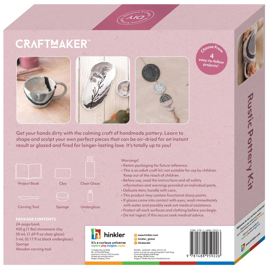 Rustic Pottery Kit