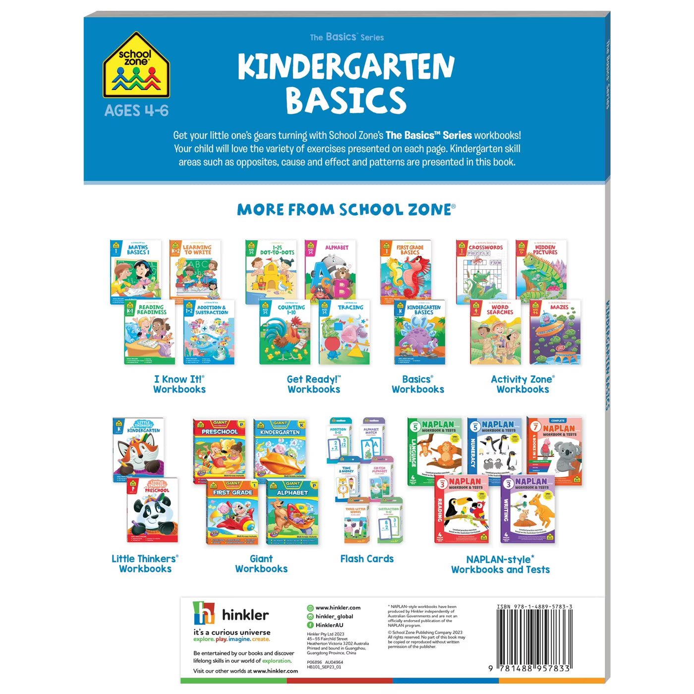 Kindergarten Basics Workbook