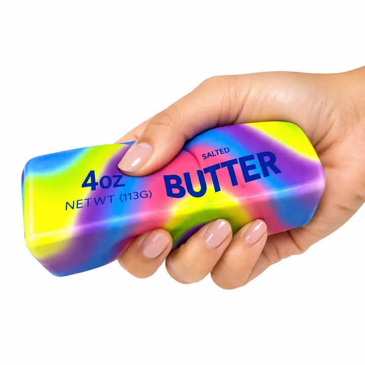 Slow Rising Rainbow Butter Stick Squishy 13cm