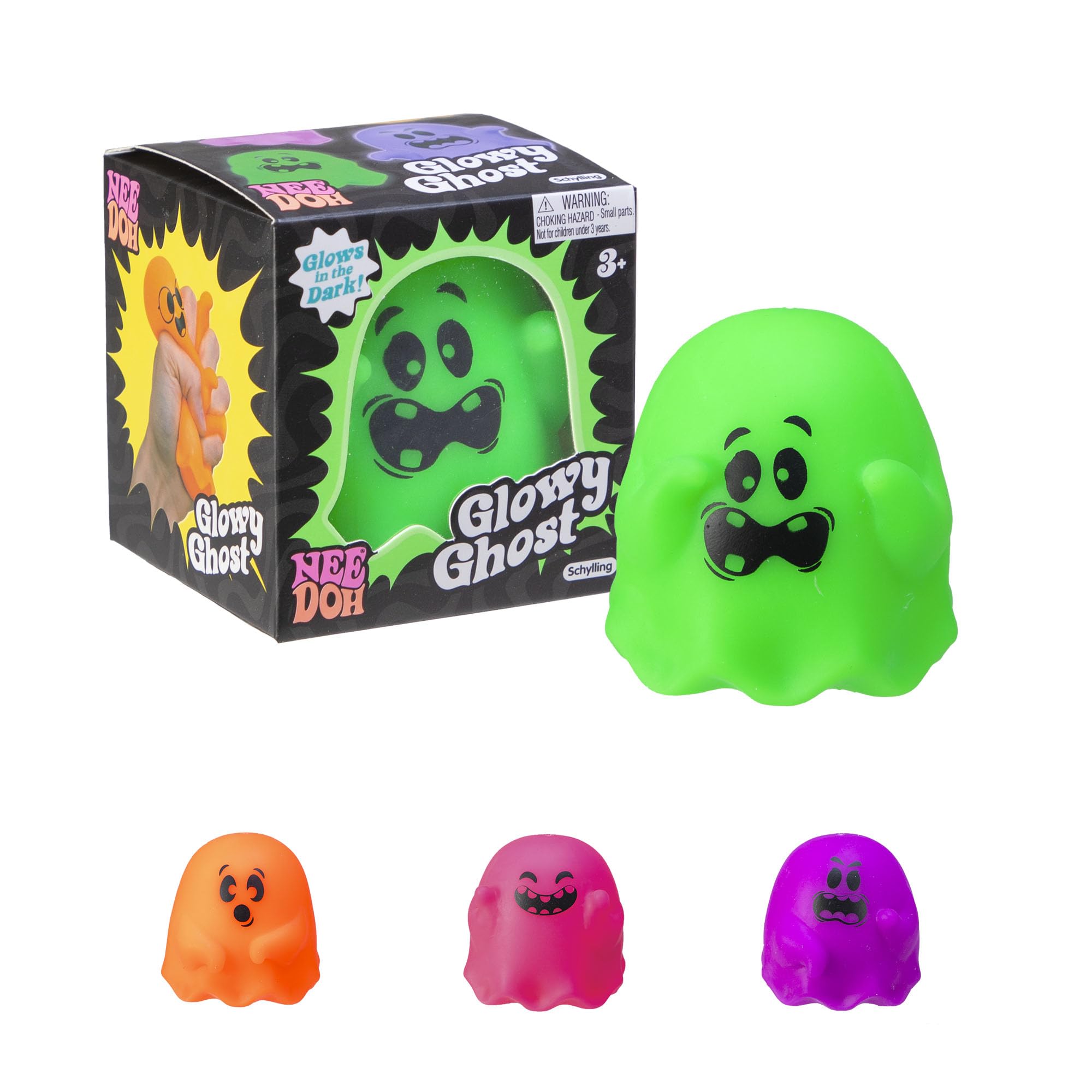 NeeDoh Glow Ghost Sensory Fidget Toy