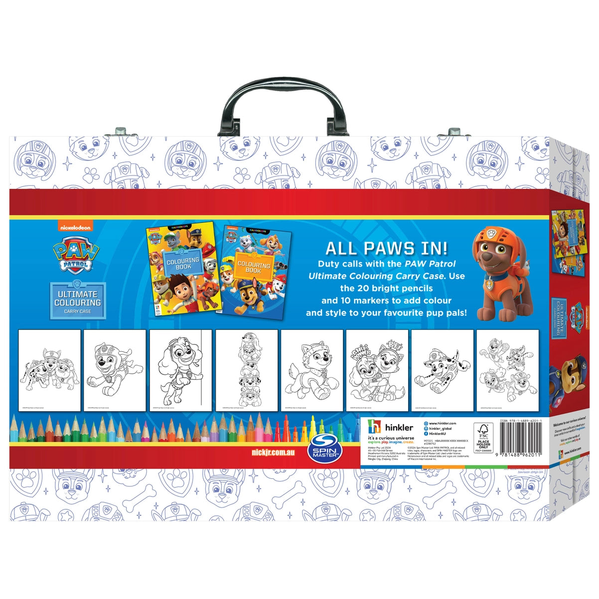 Paw Patrol Ultimate Colouring Carry Case