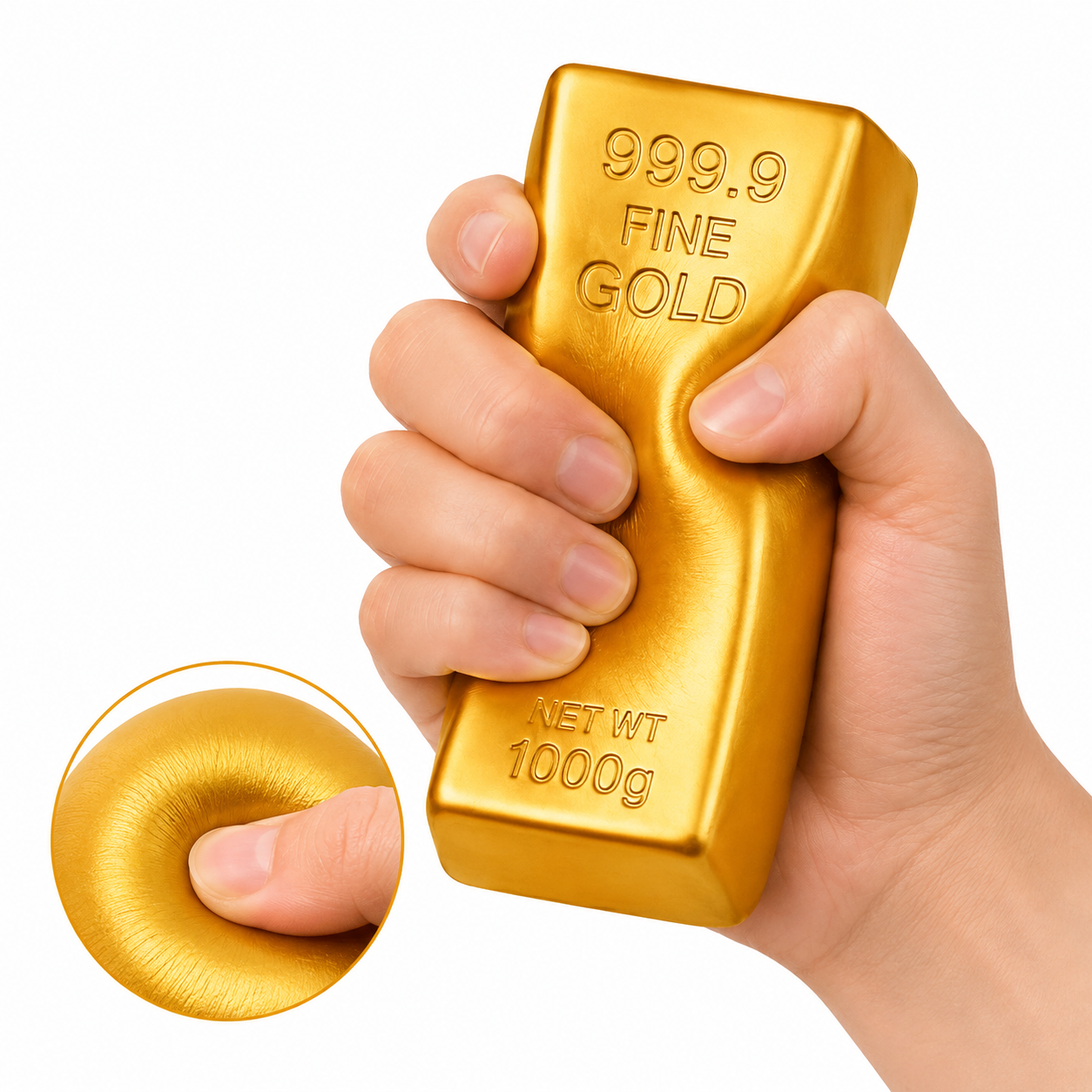 Gold Bar Squishy