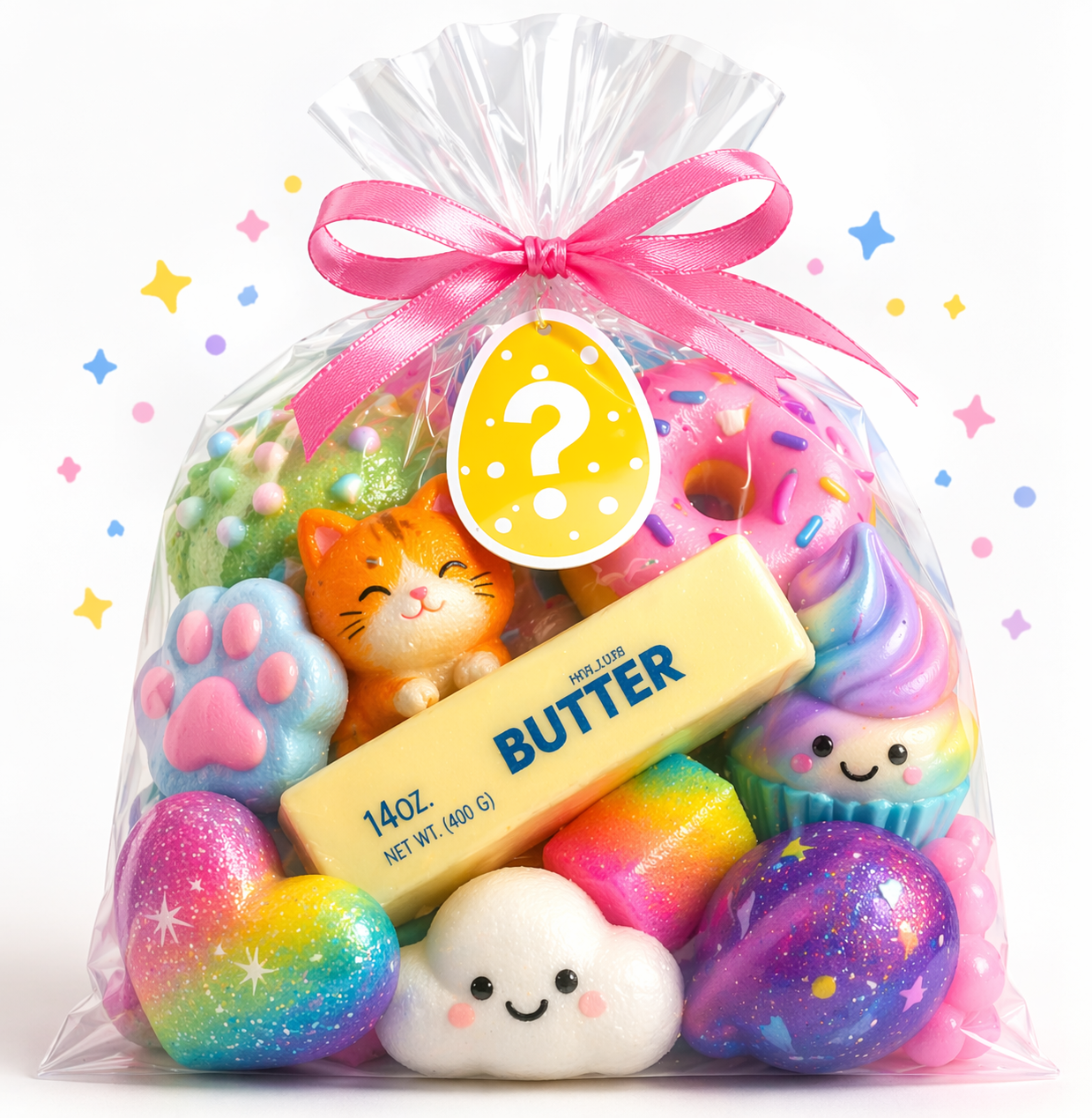 Trending Mystery Squishy Bag - Includes 1 Butter Stick