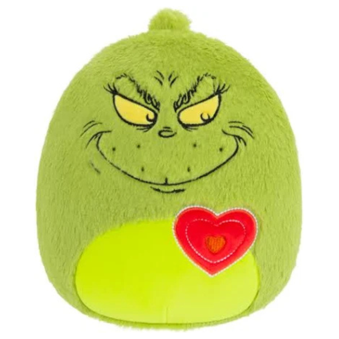 Christmas Squishmallows 20cm - Grinch With Heart