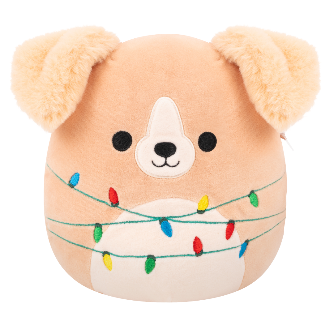 Christmas Squishmallows 20cm - Steven Golden Retriever