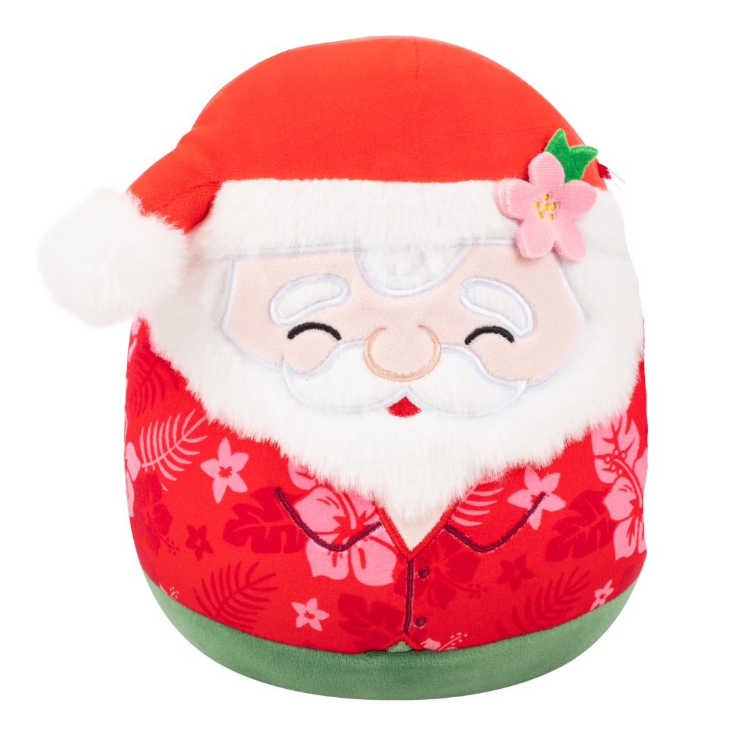 Christmas Squishmallows 20cm - Nick Hawaiian Santa