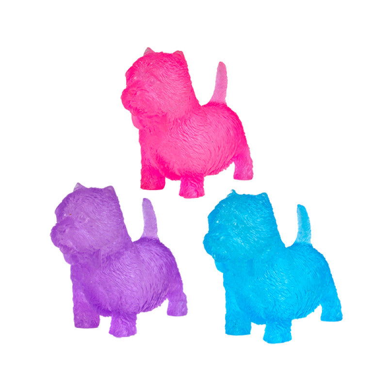 Squeeze Glow Jelly Dog Squishy