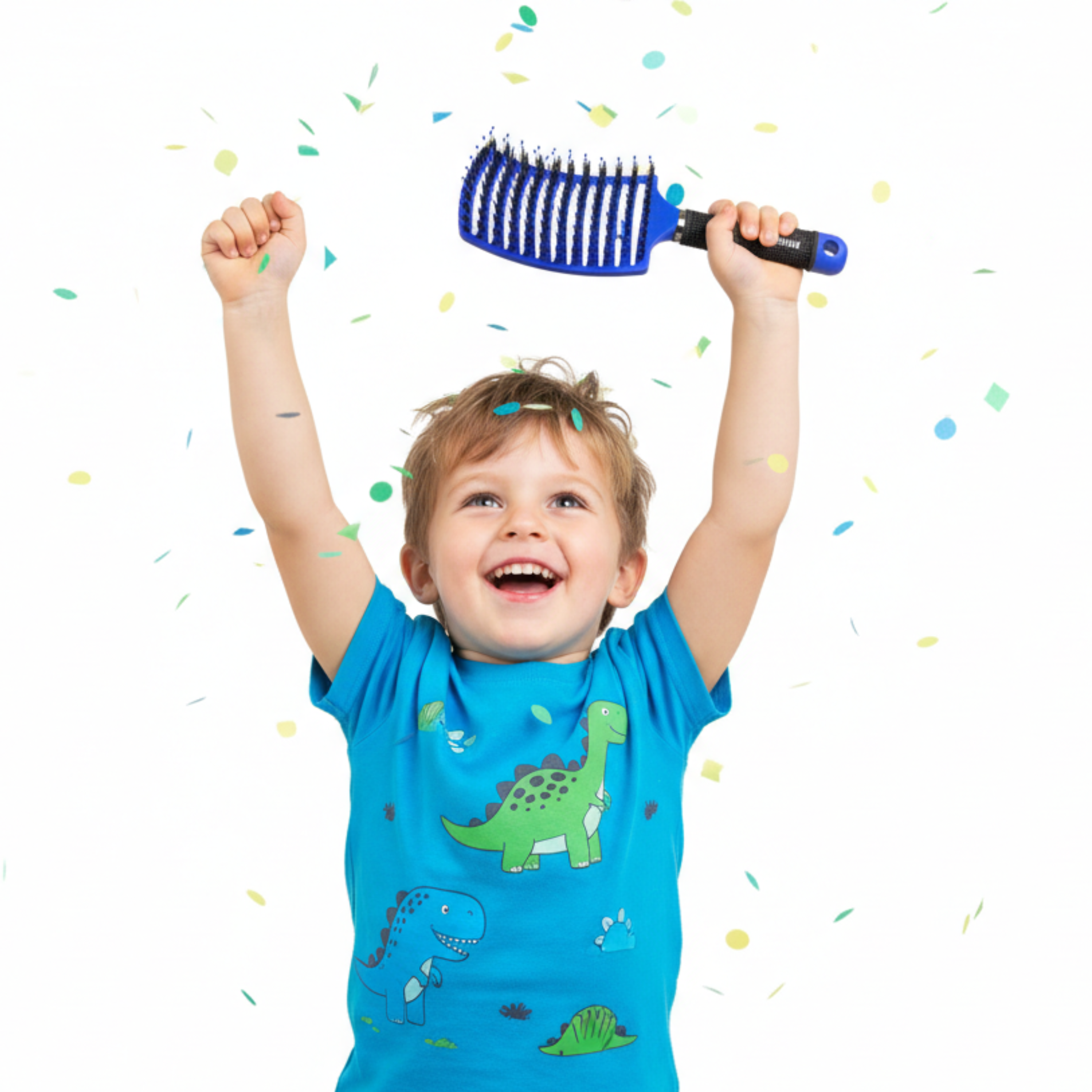 Detangling Hairbrush Blue: Ships End Feb