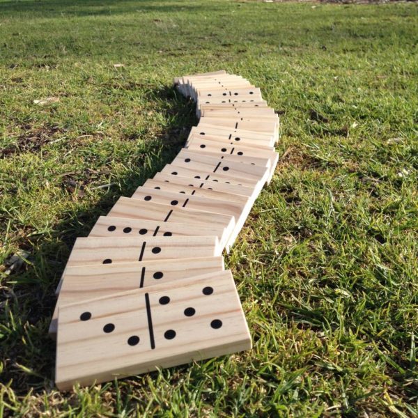 Dominoes Giant Wooden Game