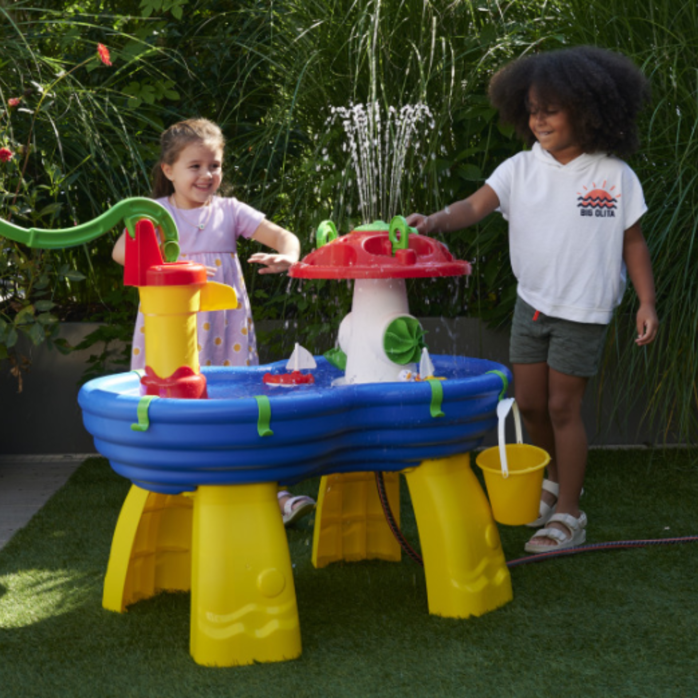 AquaPlay Water Table with Fountain & Pump