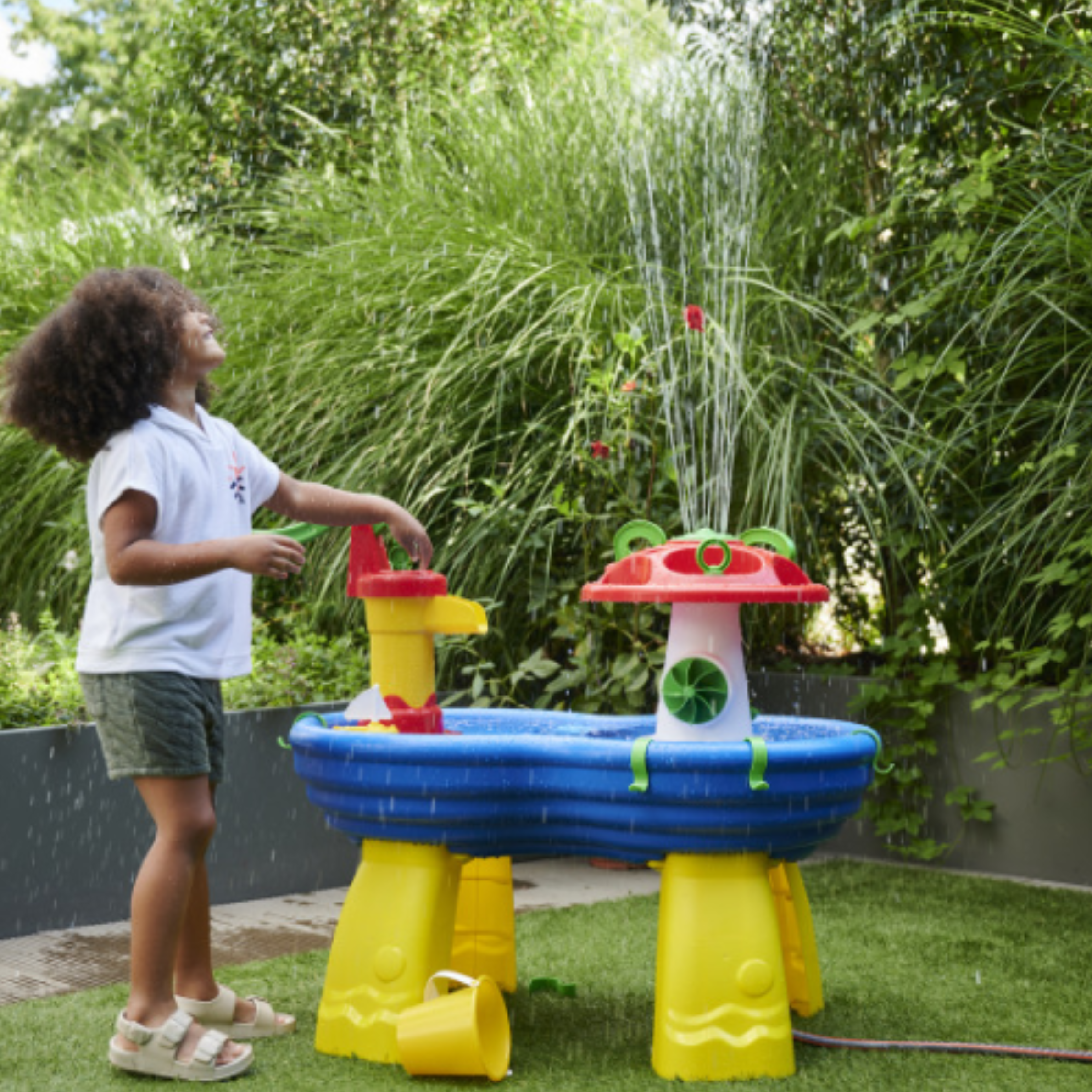 AquaPlay Water Table with Fountain & Pump
