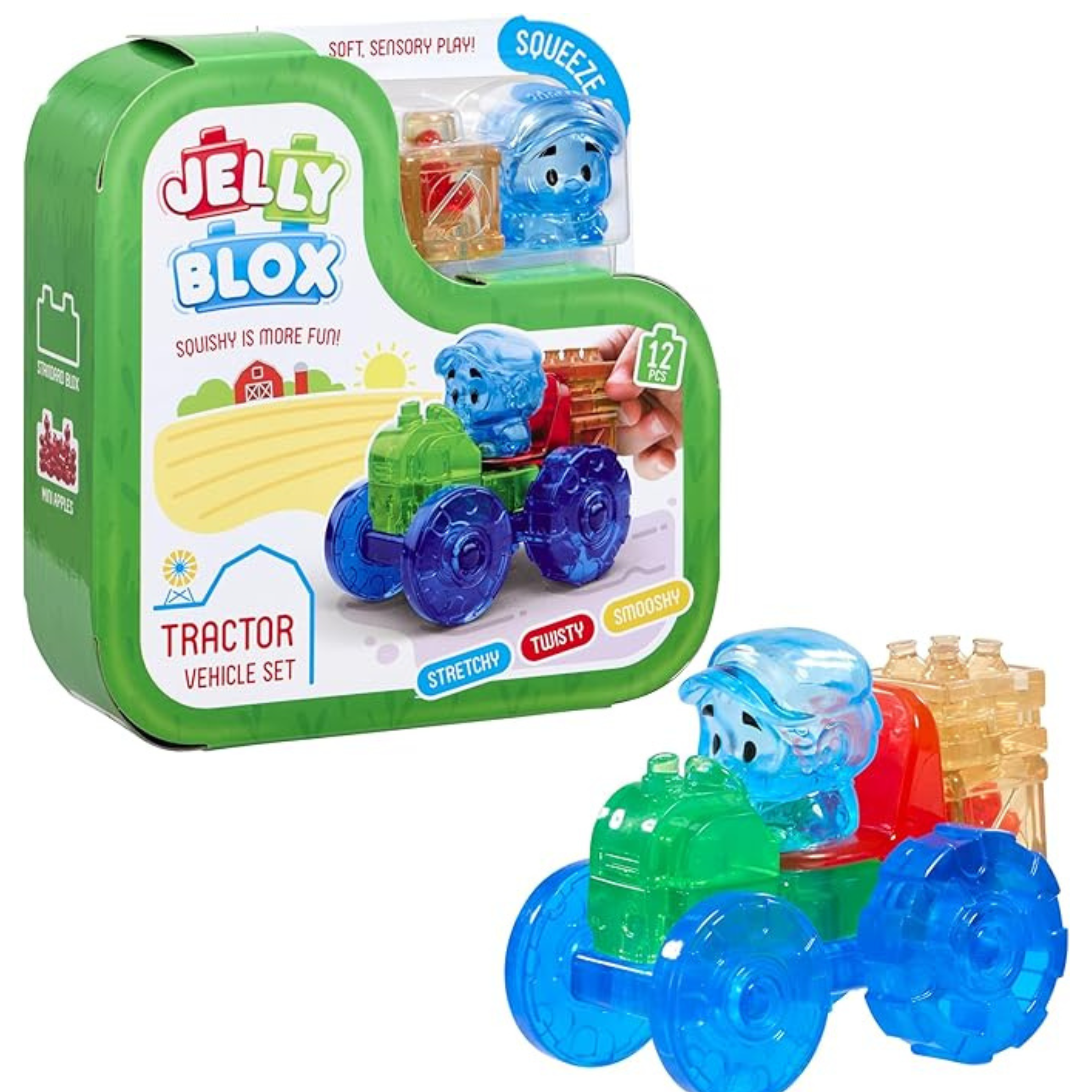 Jelly Sensory Blox Tractor Kit