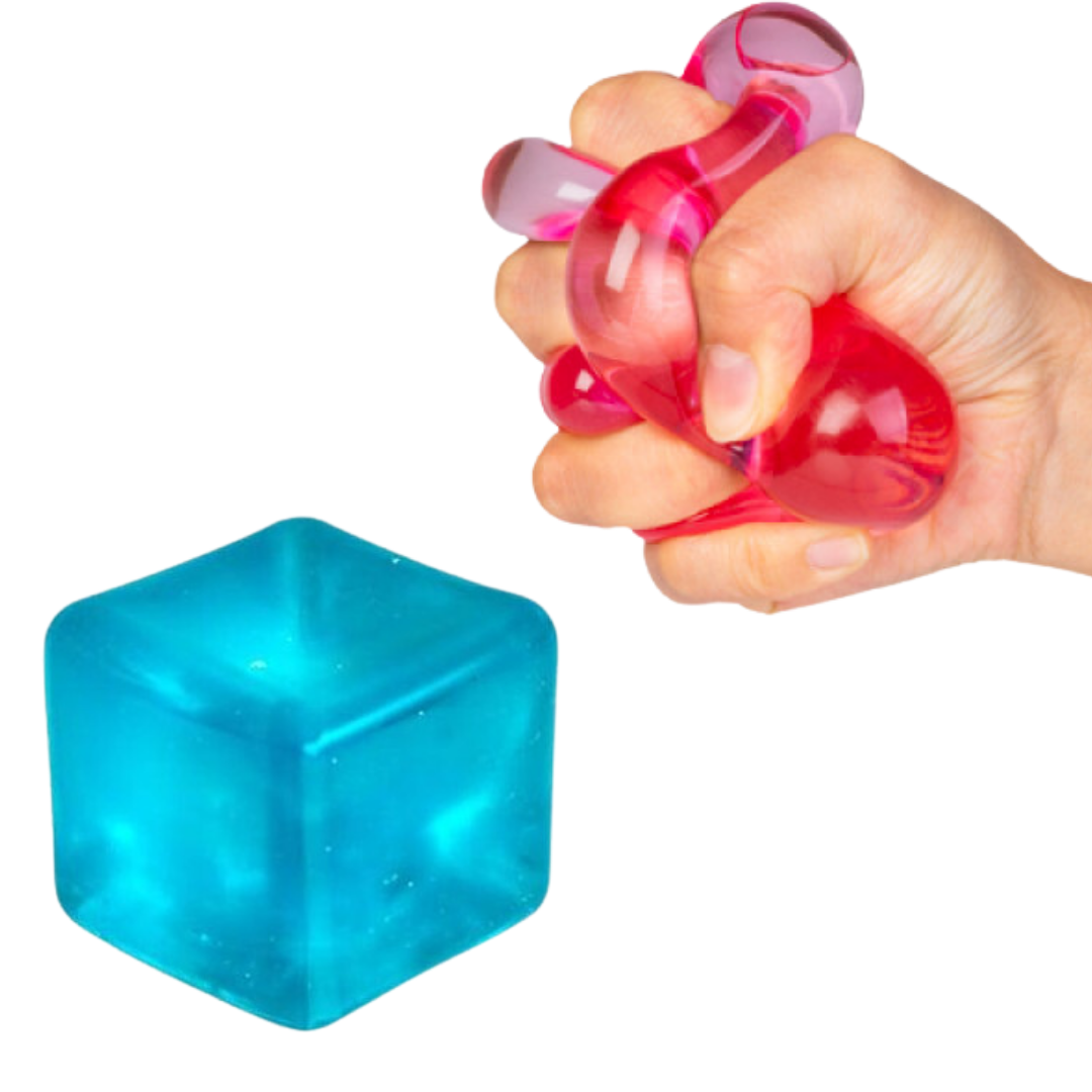 2X Sensory Jelly Cube Squishy