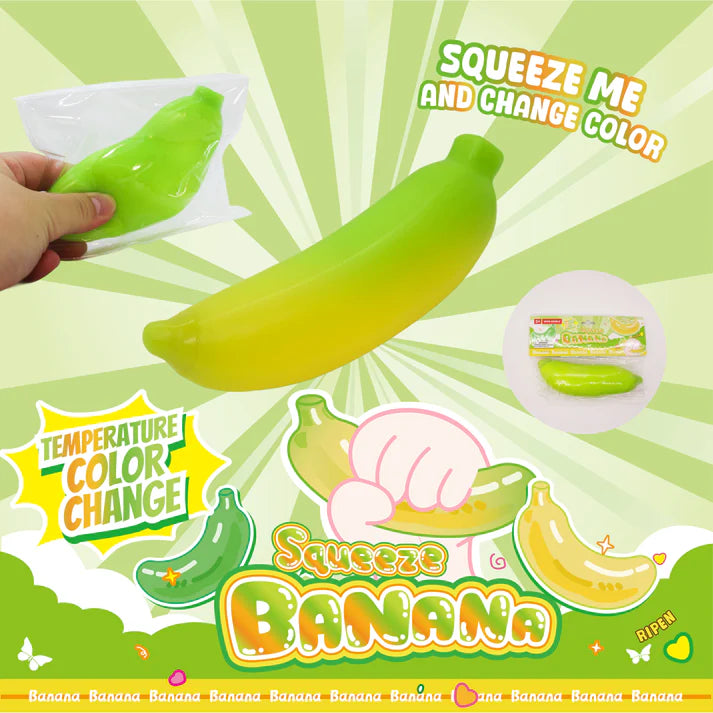 Squeeze Banana Colour Change Squishy