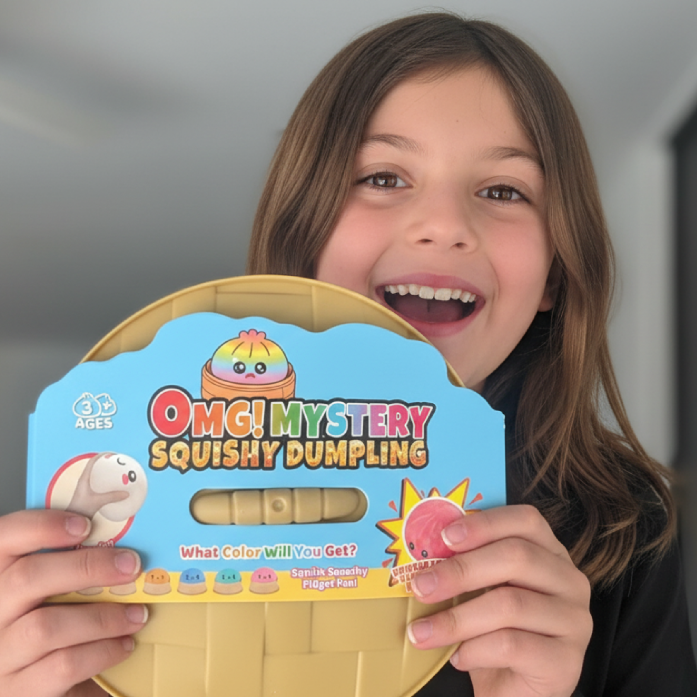 MEGA Mystery Viral Dumpling Squishy 17cm