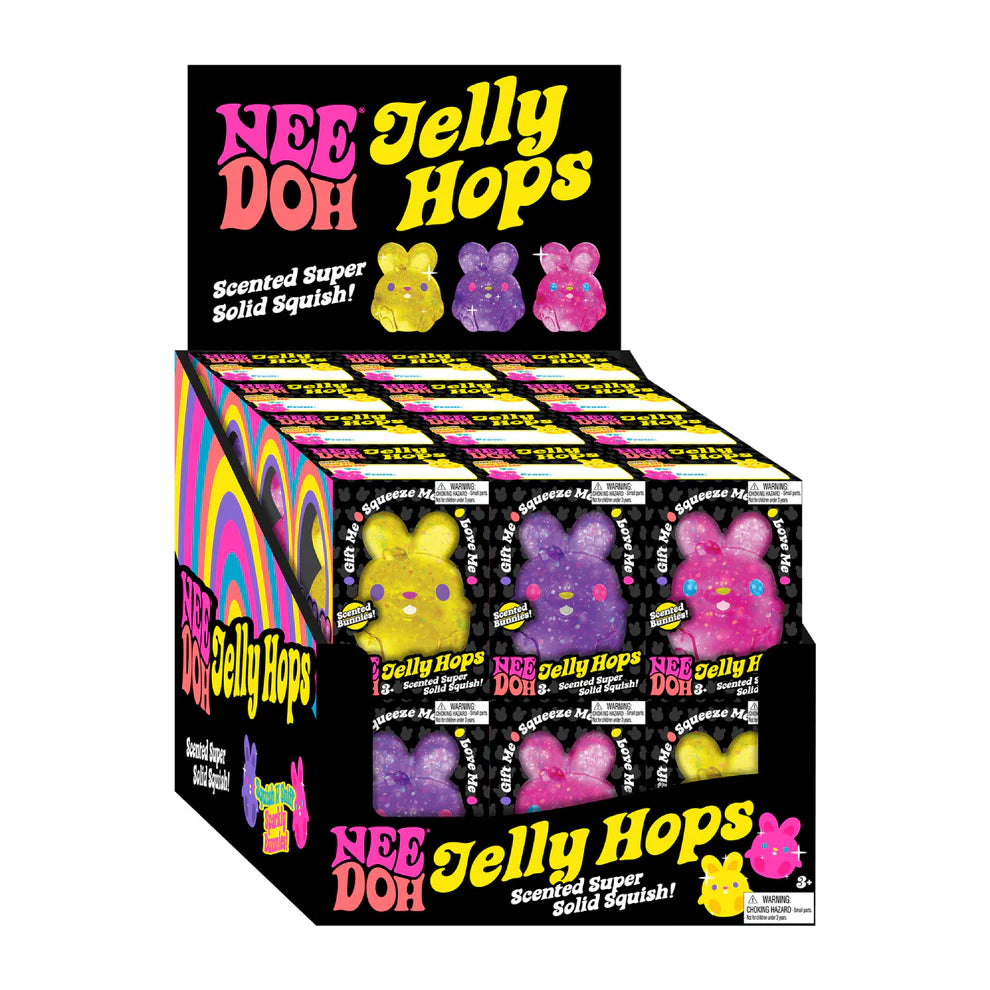 Jelly Hops (Scented) Nee Doh Glitter Bunny