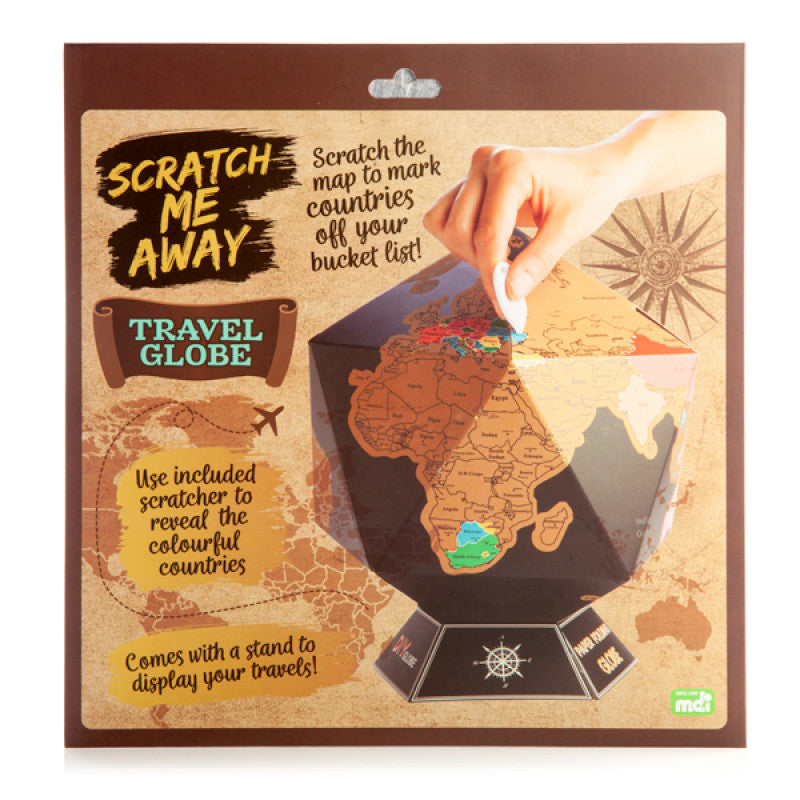 Scratch World Travel Globe