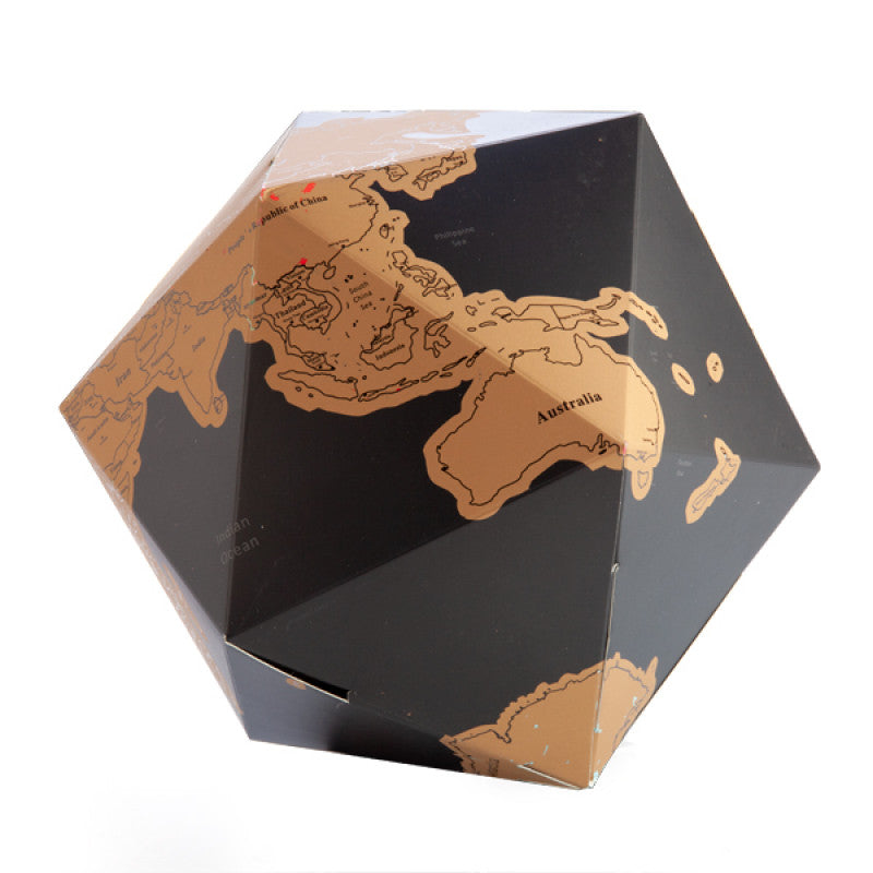 Scratch World Travel Globe