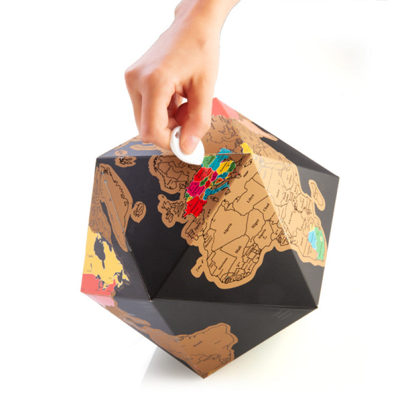Scratch World Travel Globe