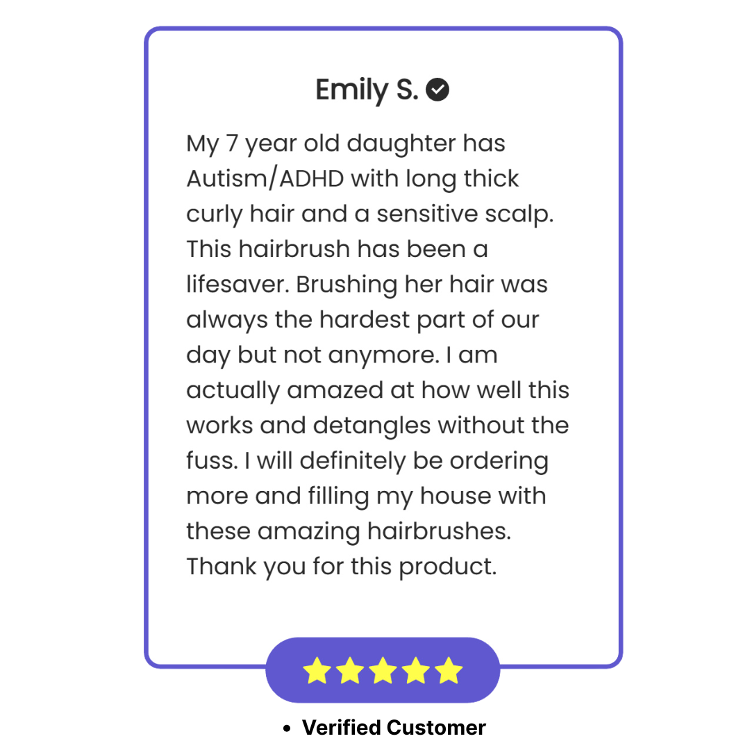 My Sensory Space Hairbrush - Pastel Paradise