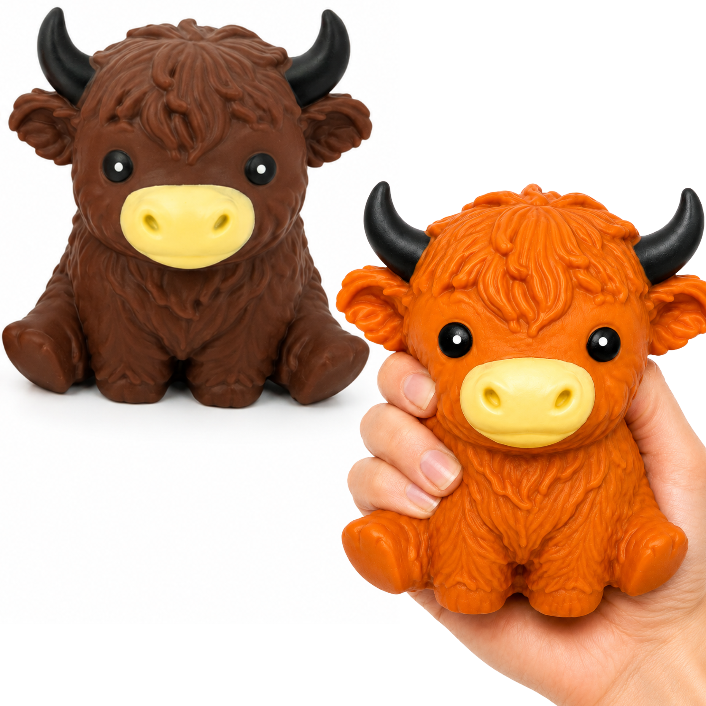 Jumbo Durable Squishy Highland Cow