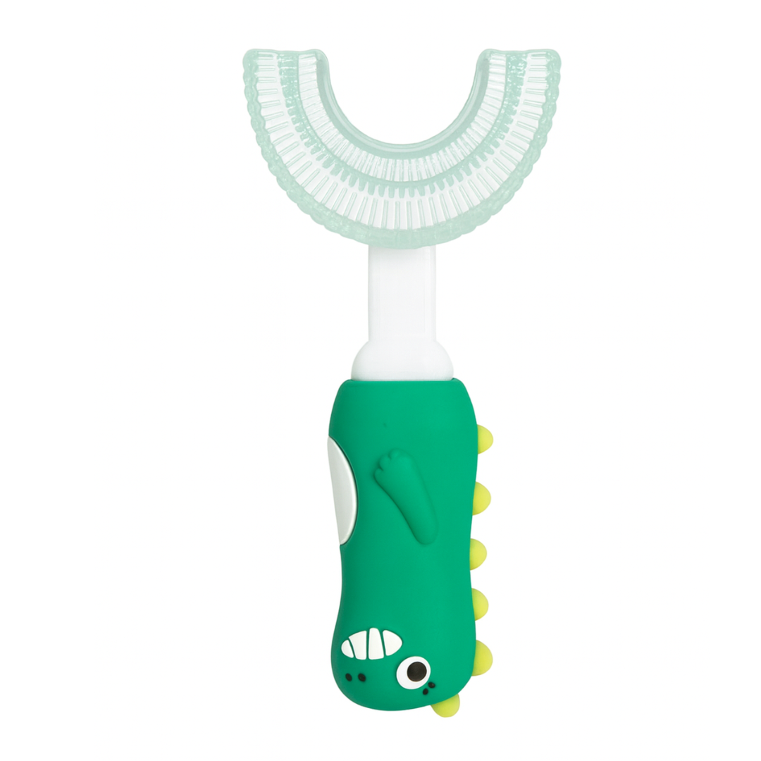 Cheeky Dinosaur U-Shaped Toothbrush Toddler