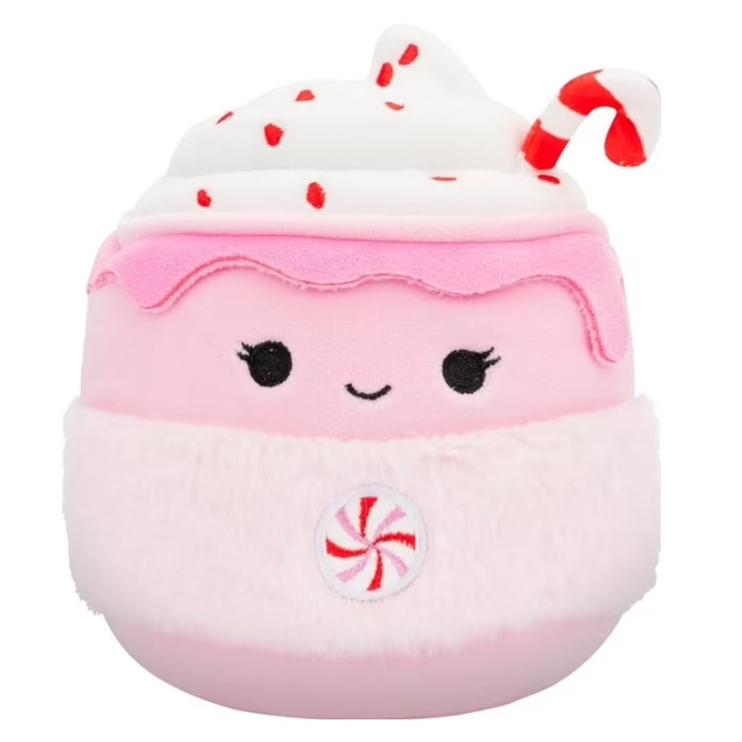 Christmas Squishmallows 20cm -  Ethel The Pink Hot Chocolate