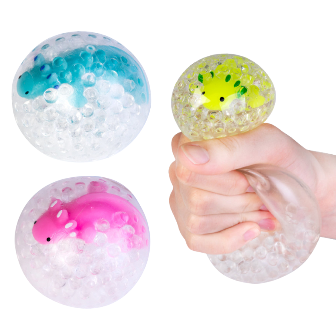 Clear Axolotl Orbeez Stress Ball Sensory Fidget Toy My Sensory Space