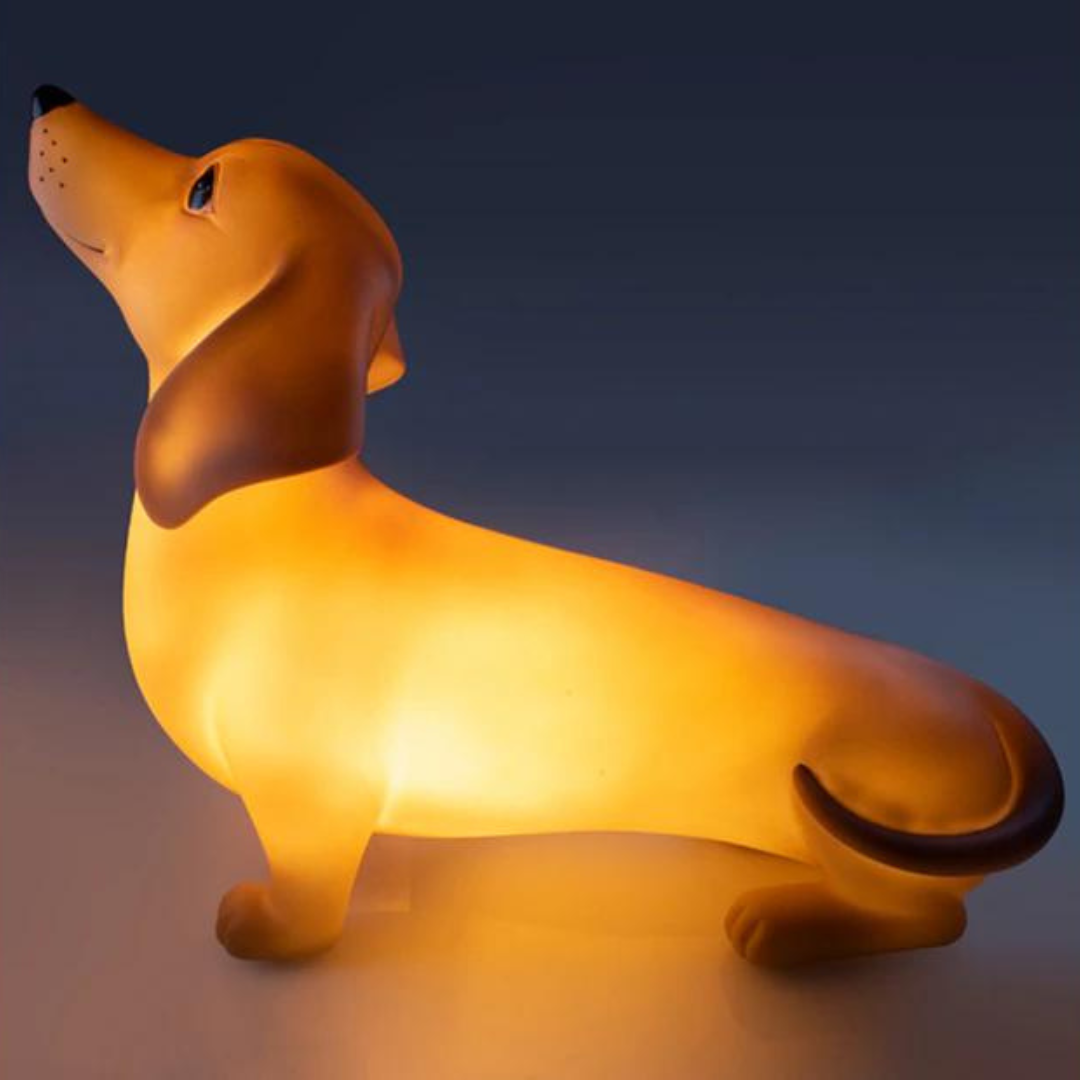 Dachshund Table Lamp Calming Light My Sensory Space