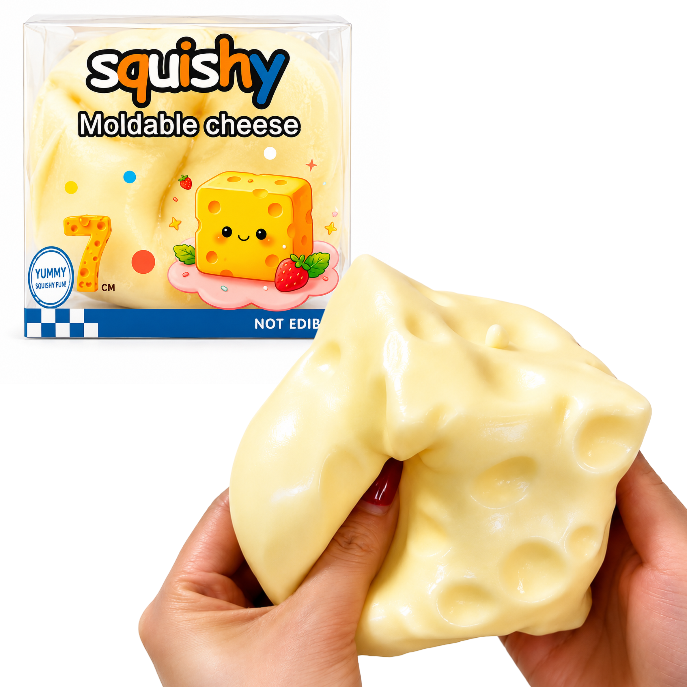 Soft Cheese Squishy - Vaseline
