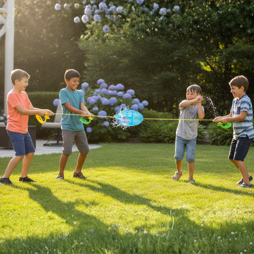 Water Splash Zip Game