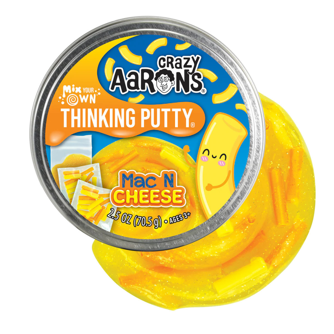 Crazy Aarons Thinking Putty Trendsetters Mac and Cheese