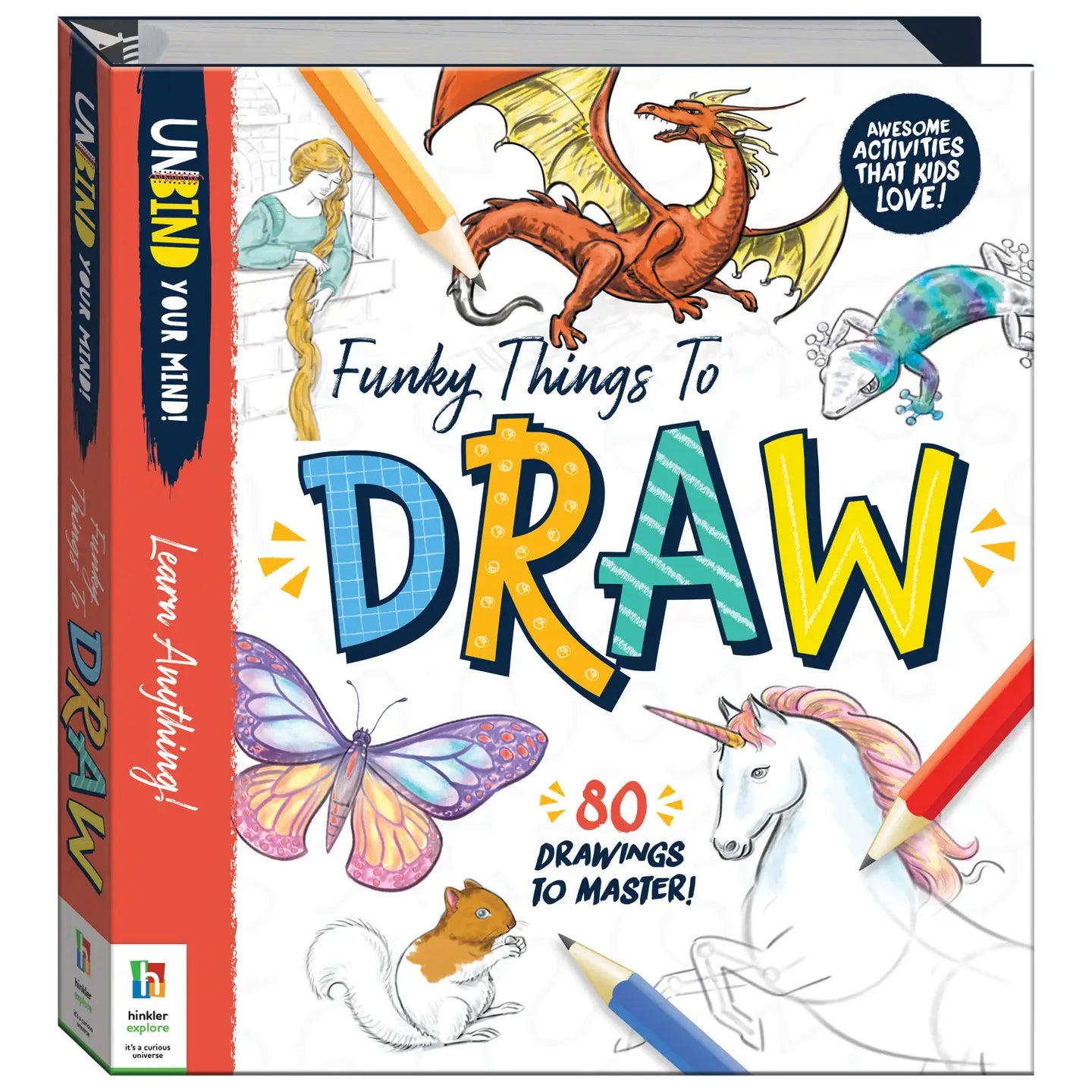 Funky Things to Draw Tutorial Book