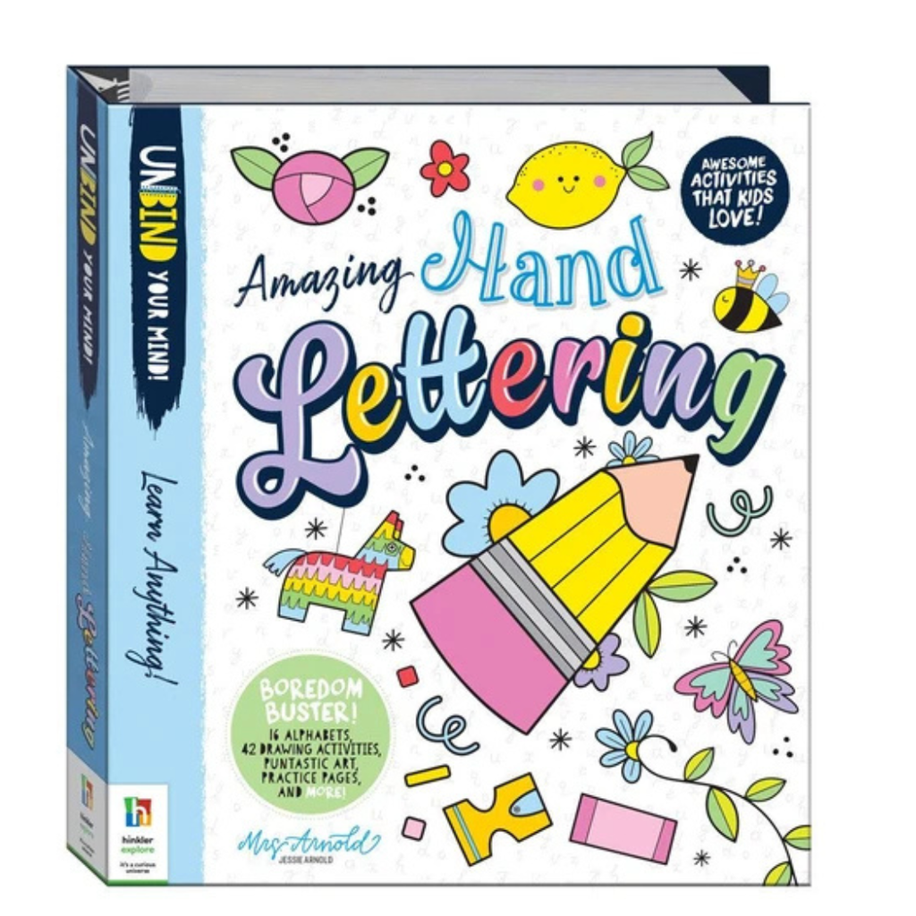 Amazing Hand Lettering Childrens Activity Binder – My Sensory Space