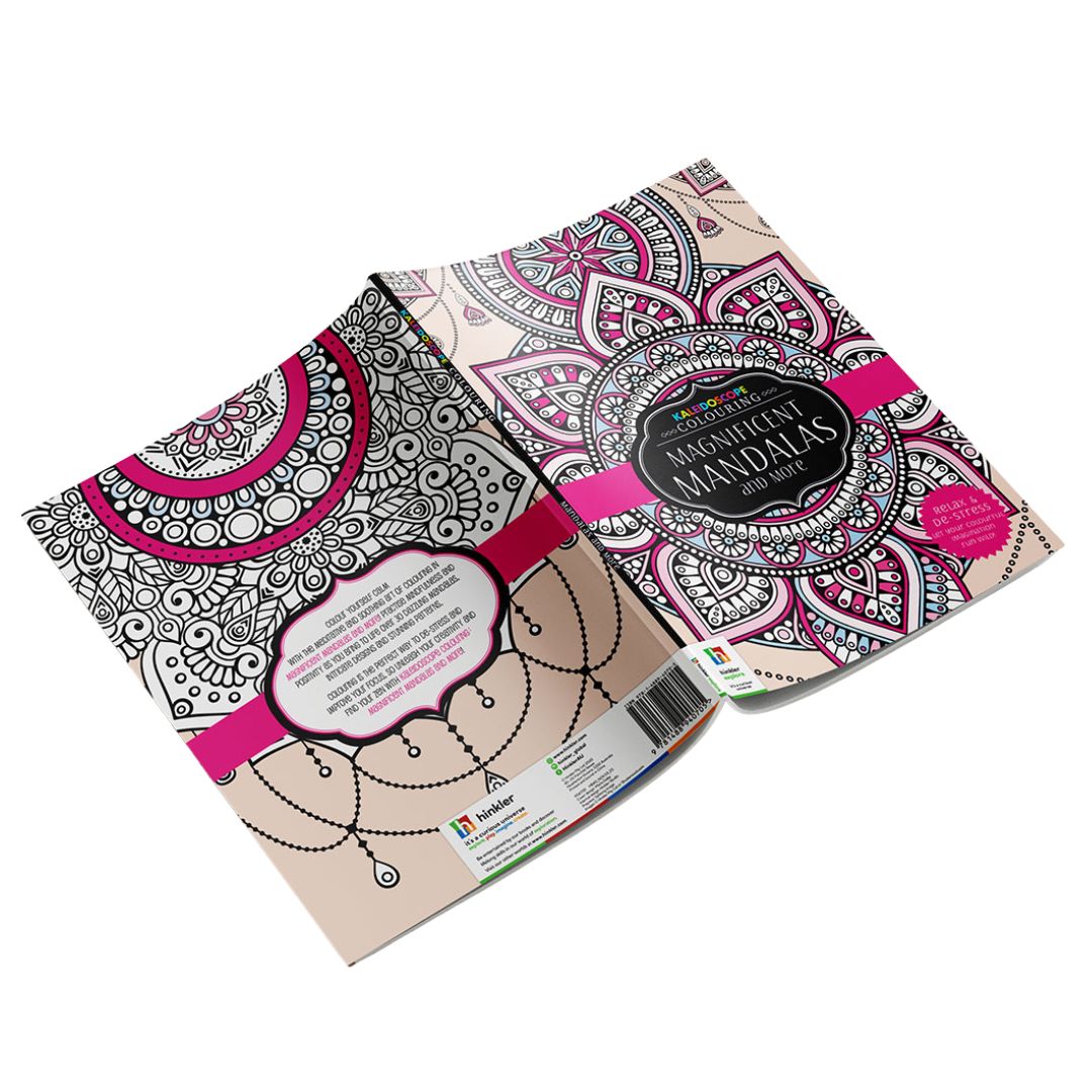 Adult Colouring Book - Magnificent Mandalas and more