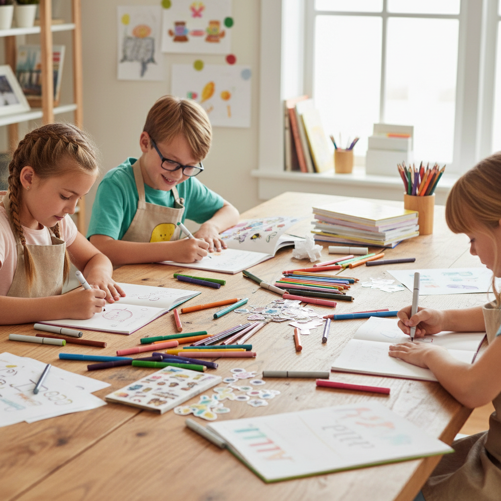 Amazing Hand Lettering Childrens Activity Binder