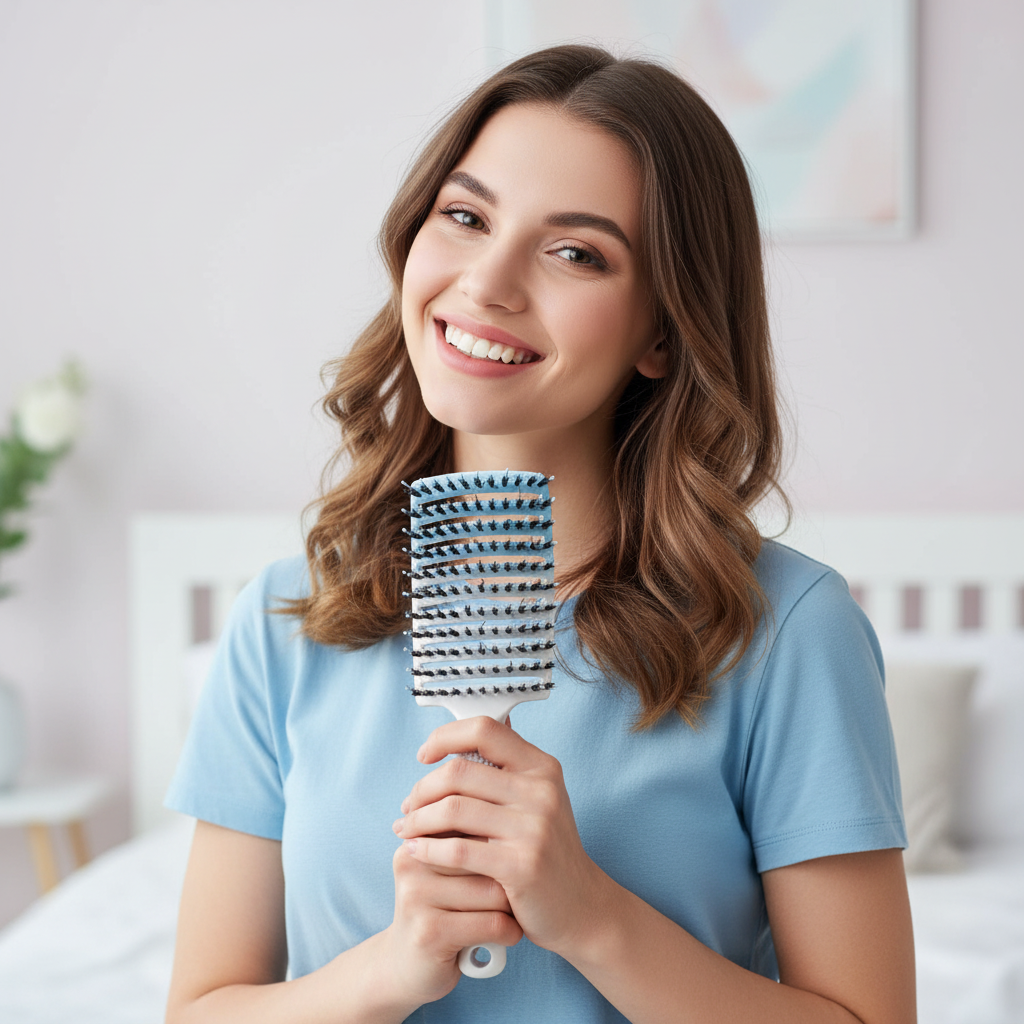 My Sensory Space Detangling Hairbrush - Blue Breeze