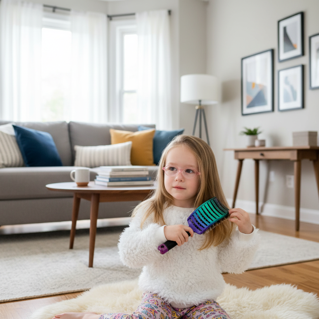 My Sensory Space Hairbrush - Galaxy