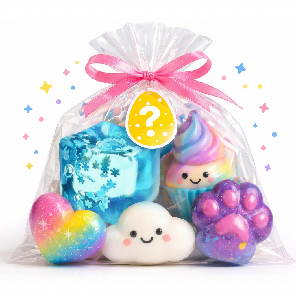 Trending Mystery Squishy Bag - Includes 1 Jelly Cube