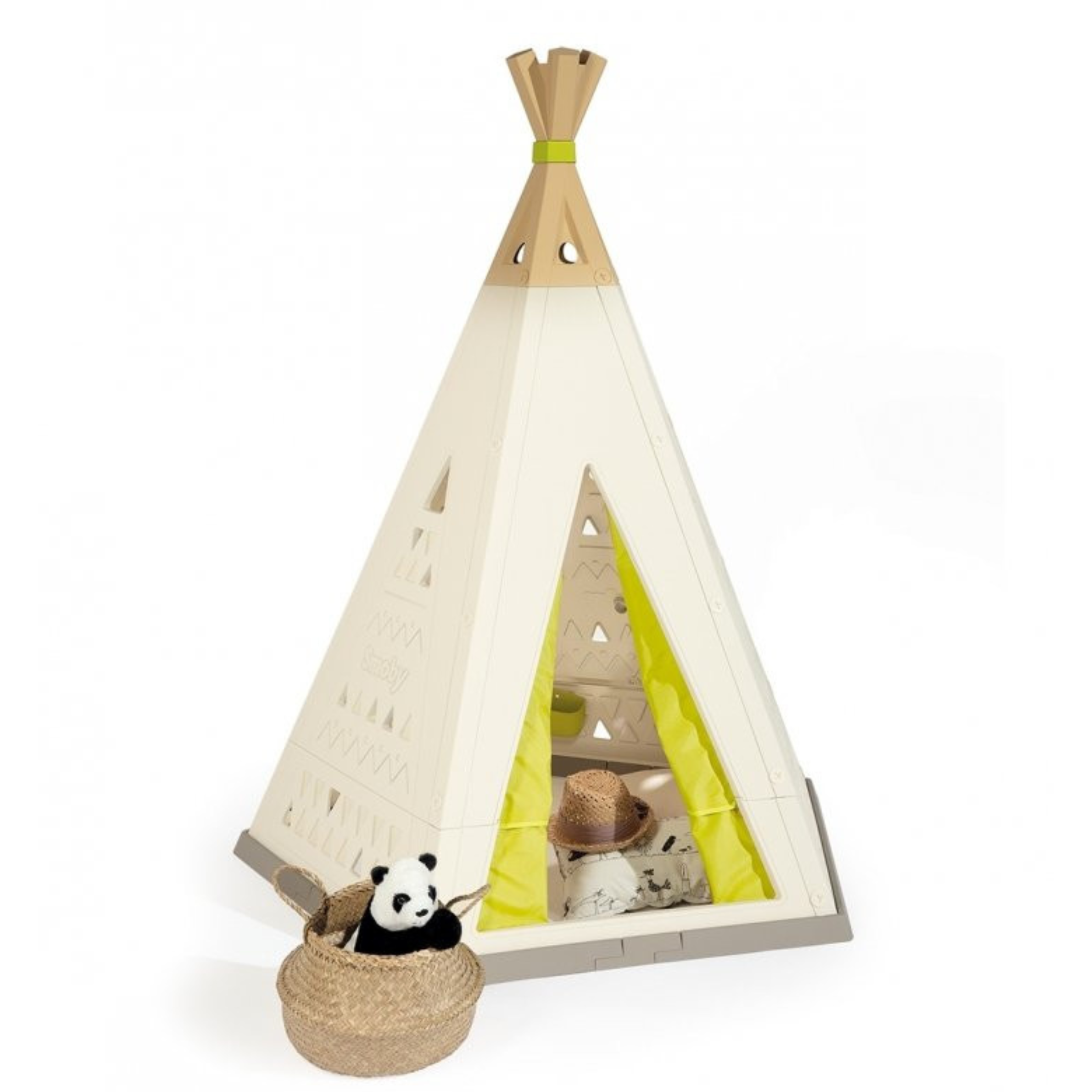 SMOBY Kids Adjustable Teepee Playhouse (1.8m Tall)