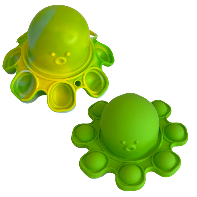 Reversible Octopus Pop It Keyring