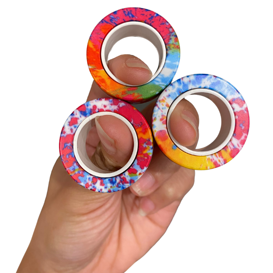 Magnetic Fidget Rings 3 Pack – My Sensory Space